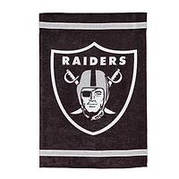 Las Vegas Raiders 12.5" x 18" Double-Sided Embossed Suede Garden Flag