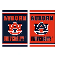 Auburn Tigers 12.5" x 18" Double-Sided Embossed Suede Garden Flag