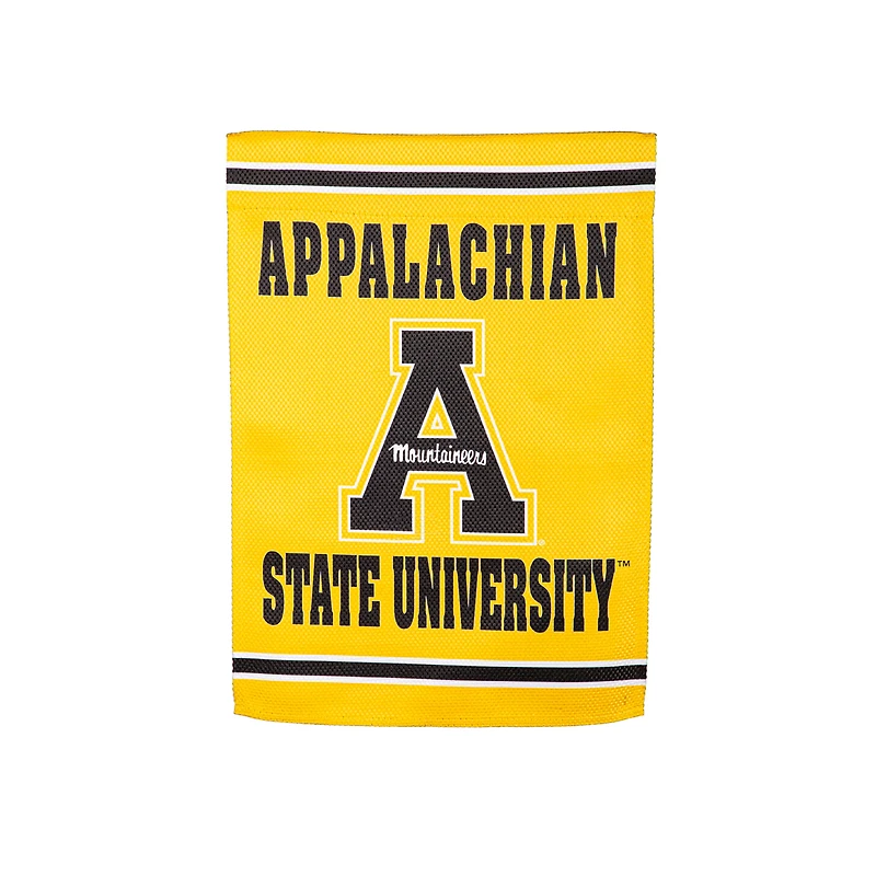 Appalachian State Mountaineers 12.5" x 18" Double-Sided Embossed Suede Garden Flag