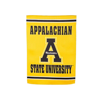Appalachian State Mountaineers 12.5" x 18" Double-Sided Embossed Suede Garden Flag