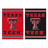 Texas Tech Red Raiders 12.5" x 18" Double-Sided Embossed Suede Garden Flag