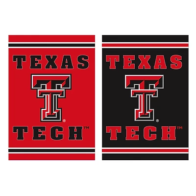 Texas Tech Red Raiders 12.5" x 18" Double-Sided Embossed Suede Garden Flag