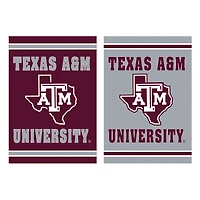 Texas A&M Aggies 12.5" x 18" Double-Sided Embossed Suede Garden Flag