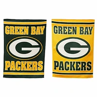 Green Bay Packers 12.5" x 18" Double-Sided Embossed Suede Garden Flag