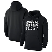 Men's Nike Black Army Black Knights 2024 Rivalry Collection ARMY! Club Fleece Pullover Hoodie
