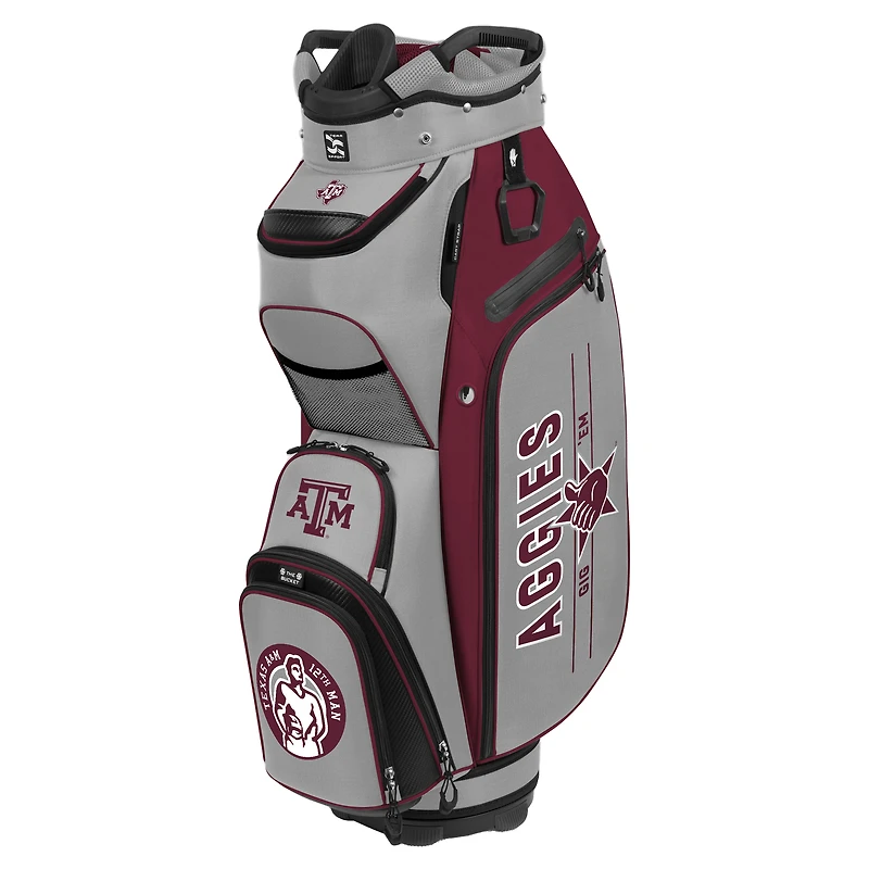 WinCraft Texas A&M Aggies Bucket III Cooler Cart Golf Bag