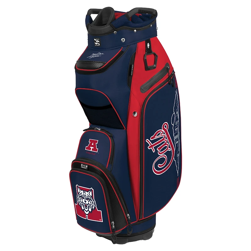 WinCraft Arizona Wildcats Bucket III Cooler Cart Golf Bag