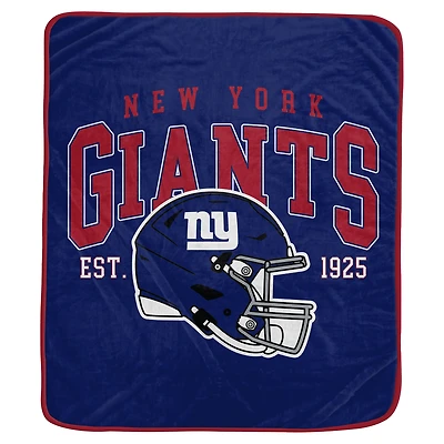 Pegasus  New York Giants Vintage Arch Ultra Soft 50" x 60" Blanket