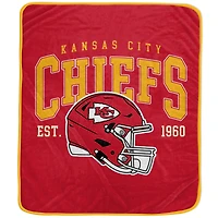Pegasus  Kansas City Chiefs Vintage Arch Ultra Soft 50" x 60" Blanket