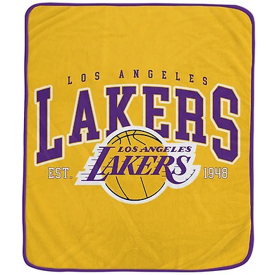 Pegasus  Los Angeles Lakers Vintage Arch Ultra Soft 50" x 60" Blanket