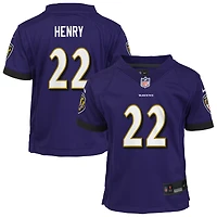 Preschool Nike Derrick Henry Purple Baltimore Ravens Team Player Game Jersey