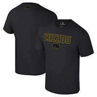 Men's Colosseum Black Missouri Tigers Color Pop Active Blend T-Shirt