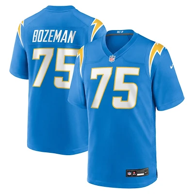 Men's Nike Bradley Bozeman Powder Blue Los Angeles Chargers Game Jersey