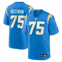 Men's Nike Bradley Bozeman  Powder Blue Los Angeles Chargers  Game Jersey