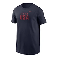 Youth Nike Navy Team USA Core Wave T-Shirt