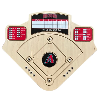 Arizona Diamondbacks Handcrafted Wood Baseball Game
