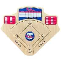 Philadelphia Phillies Handcrafted Wood Baseball Game