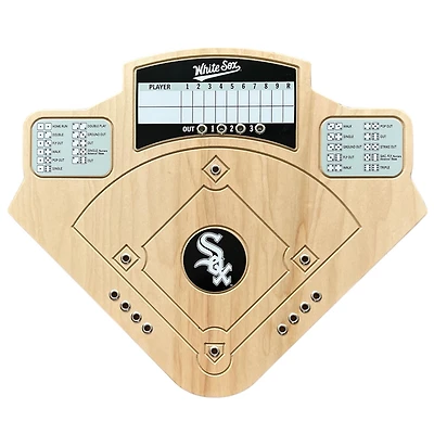 Chicago White Sox Handcrafted Wood Baseball Game