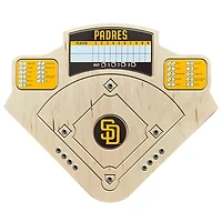 San Diego Padres Handcrafted Wood Baseball Game