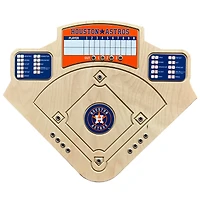 Houston Astros Handcrafted Wood Baseball Game