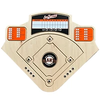San Francisco Giants Handcrafted Wood Baseball Game