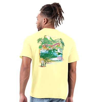 Men's Margaritaville Gold Pittsburgh Steelers Time Flies T-Shirt
