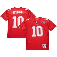 Men's Mitchell & Ness Eli Manning Red New York Giants 2004 Authentic Throwback Retired Player Jersey