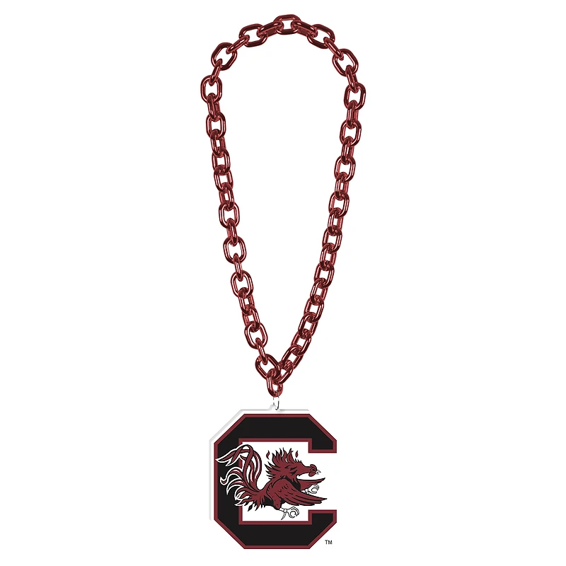 WinCraft South Carolina Gamecocks Big Chain Logo Necklace