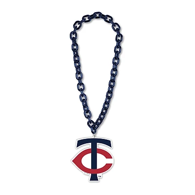 WinCraft Minnesota Twins Big Chain Logo Necklace