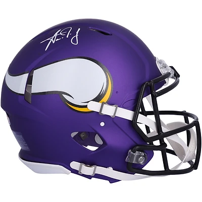 Aaron Jones Minnesota Vikings Autographed Speed Authentic Helmet