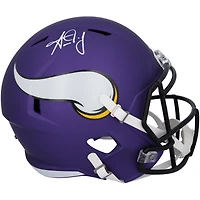 Aaron Jones Minnesota Vikings Autographed Speed Replica Helmet