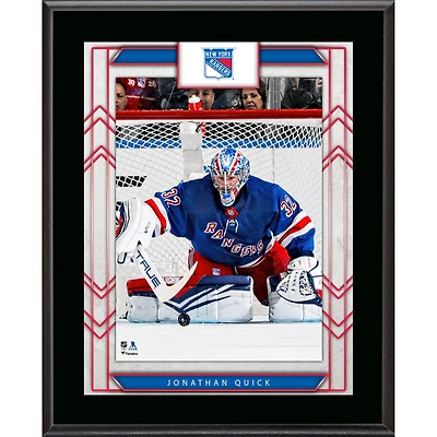 Jonathan Quick New York Rangers 10.5" x 13" Sublimated Player Plaque