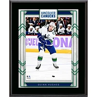 Quinn Hughes Vancouver Canucks 10.5" x 13" Sublimated Player Plaque