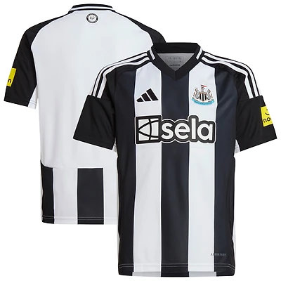 Youth adidas Black Newcastle United 2025/26 Home Replica Jersey