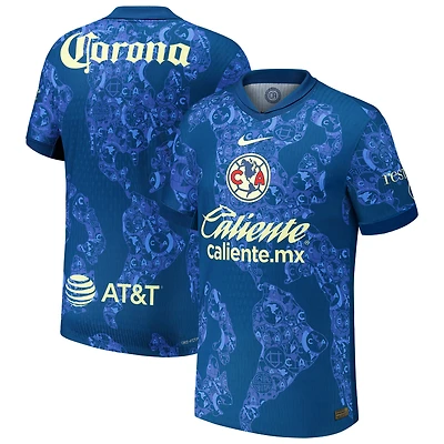 Men's Nike Blue Club America 2024/25 Away Authentic Jersey