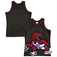 Men's Mitchell & Ness  Black Toronto Raptors Hardwood Classics Blown Out Fashion Jersey