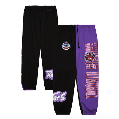 Men's Mitchell & Ness  Black Toronto Raptors Team OG Fleece Sweatpants