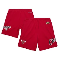 Men's Mitchell & Ness  Red Chicago Bulls Game Day Shorts