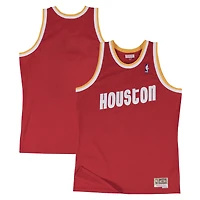 Men's Mitchell & Ness  Red Houston Rockets 1996-97 Hardwood Classics Swingman Jersey