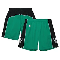 Men's Mitchell & Ness  Green Toronto Raptors 2007-08 Hardwood Classics Alternate Replica Shorts