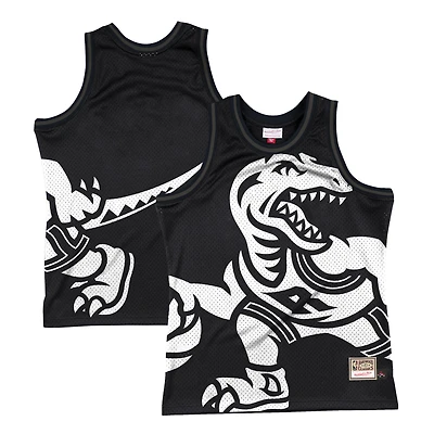 Men's Mitchell & Ness  Black Toronto Raptors Big Face 3.0 Fashion Tank Top