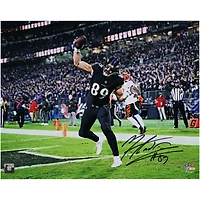 Mark Andrews Baltimore Ravens Autographed 16" x 20" Touchdown Spike Photograph