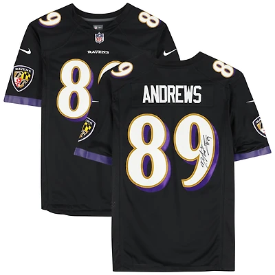 Mark Andrews Baltimore Ravens Autographed Nike Black Alternate Limited Jersey