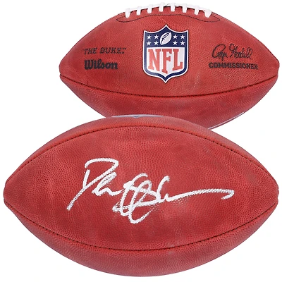 Deion Sanders Dallas Cowboys Autographed Wilson Duke Full Color Football