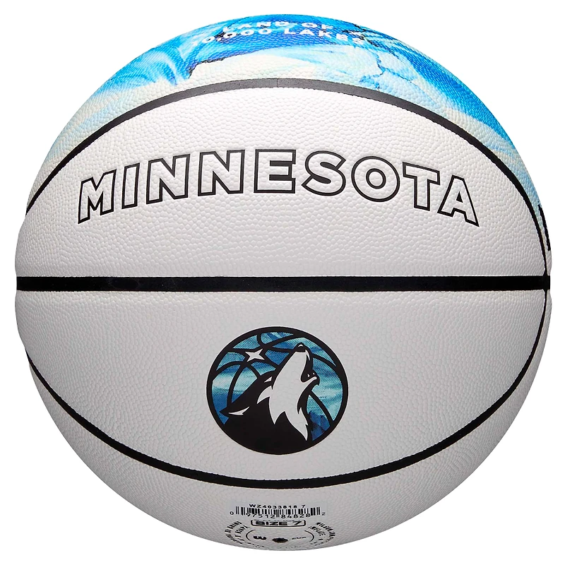 Minnesota Timberwolves 2024-25 City Edition Collector's Basketball