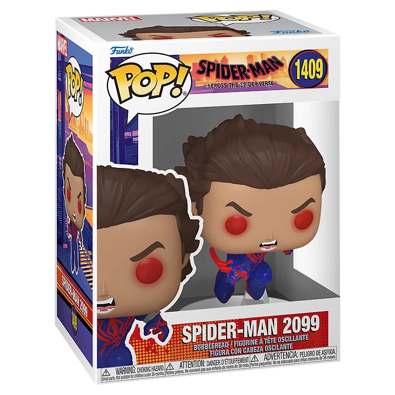 Funko Spider-Man: Across the Spider-Verse Pop! #1409 Spider-Man 2099 Bobblehead Vinyl Figure