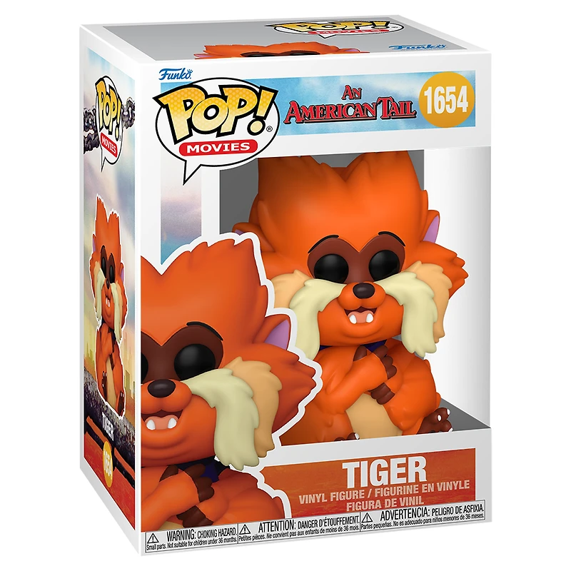 Funko Pop! An American Tail #1654 Tiger Vinyl Figure