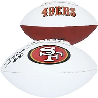 Jerry Rice San Francisco 49ers Autographed Franklin White Panel Football