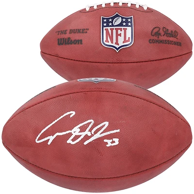 Cooper DeJean Philadelphia Eagles Autographed Wilson Duke Full Color Football