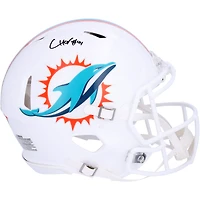 Chop Robinson Miami Dolphins Autographed Riddell Speed Authentic Helmet